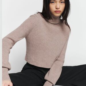 Reformation cropped sweater